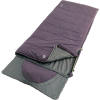 Outwell DS Contour Schlafsack 220 cm Dark Purple Reißverschluss rechts - Schlafsäcke EAN:5709388136053