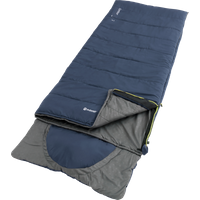 Outwell Contour Lux Deep Blue DeckenSchlafsack wendbar 220 cm Reißverschluss rechts - Schlafsäcke EAN:5709388136077