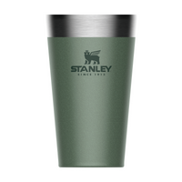 Stanley Adventure Stacking Pint vakuumisolierter Becher 470 ml hammertone grün - Isolierbecher von Stanley 1913 EAN:6939236348300