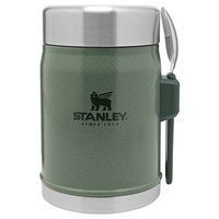 Stanley Classic Legendary Lebensmittel Behälter mit Göffel 400 ml hammertone grün - Lebensmittelbehälter / Vorratsdosen von Stanley 1913 EAN:6939236373203