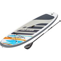 Bestway White Cap SUP aufblasbares Stand-Up Paddling Board inkl. Paddel und Luftpumpe - Schlauchboote