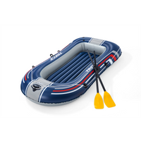 Bestway Hydro Force Treck X1 Schlauchboot Set für 2 Personen mit 2 Paddeln  - Schlauchboote