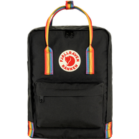 Fjällräven Kanken Rainbow Rucksack 16 Volumen Black-Rainbow Pattern - Rucksäcke EAN:7323450597948