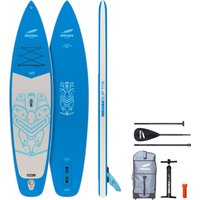 Indiana 11'6 Family Pack Stand Up Paddling-Board inkl. Paddel und Luftpumpe Blau - Schlauchboote