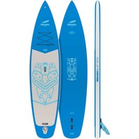 Indiana Family Pack 12'0 aufblasbares Stand Up Paddling-Board inkl. Paddel und Luftpumpe Blau - Schlauchboote