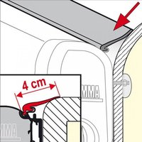 Fiamma Regendichtung Rain Guard M - Markisenabdichtung EAN:8004815041250