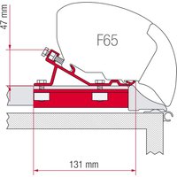 F65/F80s Kit Fixing-Bar - Markisenadapter von Fiamma EAN:8004815142964