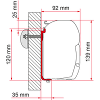 Fiamma Kit S 400 - Markisenadapter EAN:8004815160487