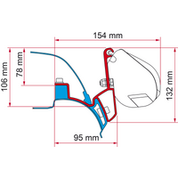 Fiamma F35 Pro Kit VW T5/T6 California - Markisenadapter EAN:8004815220280