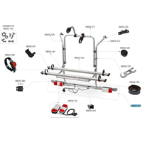 Fiamma Nummernschildleuchte passend für Carry Bike Mercedes Viano - Fiamma Ersatzteilnummer 98656-341 - Ersatzteile Fahrzeug EAN:8004815237530