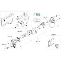 Fiamma Abdeckung vorne und hinten für Motor Kit F45s - Farbe Titanium Fiamma Ersatzteilnummer 98655-999 - Ersatzteile Zelte & Markisen EAN:8004815317041