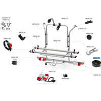 Fiamma Dichtungsgummi passend für Carry Bike V Class Premium /  Lift E-Bike /  Viano / Custom /  Nugget / DJ / 200 DJ - Fiamma Ersatzteilnummer 98656-789 - Ersatzteile Fahrzeug EAN:8004815317430