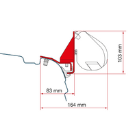 Fiamma Markisendapater Kit Multirail VW T5/T6 - Markisenadapter EAN:8004815326999