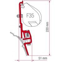 F45 Kit Brandrup VW T4 - Markisenadapter von Fiamma EAN:8004815336905