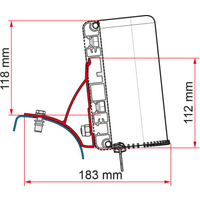 Fiamma Kit Renault Trafic Markisenadapter für Fiamma Compass vor 2015 - Markisenadapter EAN:8004815353964