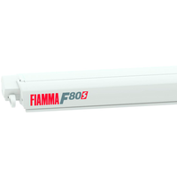 Fiamma Dachmarkise F80s 370 cm (Polar White / Royal Grey) - Kassettenmarkisen EAN:8004815379902