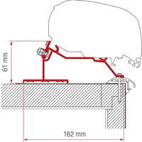 Fiamma Adapter Caravan Roof 400 CM passend für F80 F65 - Markisenadapter EAN:8004815400897