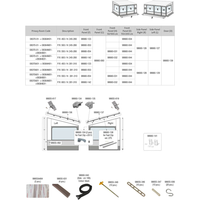 Fiamma Montagesatz Fast Clip für Markisenzelt Privacy Room F80L - Fiamma Ersatzteilnummer 98660-141 - Ersatzteile Zelte & Markisen EAN:8004815433260