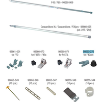 Fiamma Befestigungs-Kit Rafter Side für Markise F40van / Side W / Side W Pro / Sun View Side - Fiamma Ersatzteilnummer 98660-270 - Ersatzteile Zelte & Markisen EAN:8004815446093