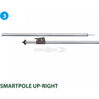 Brunner Alu Smartpole Aufstellstab 110-200 cm - Zelt-Gestänge & Zubehör EAN:8022068006444