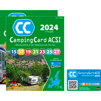 ACSI CampingCard 2024 Campingführer mit Ermäßigungskarte - Campingführer EAN:9789493182615