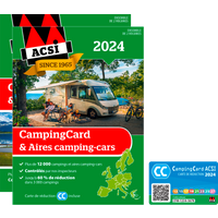 ACSI CampingCard & Stellplatzführer 2024 französische Ausgabe - Campingführer EAN:9789493182660