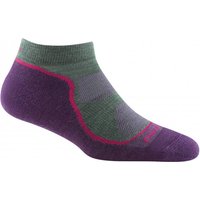 Darn Tough - Women's Light Hiker No Show Lightweight w Cushion - Wandersocken Gr L;M;S grau;rosa EAN: