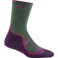 Darn Tough - Women's Light Hiker Micro Crew Light with Cushion - Wandersocken Gr L;M;S grau;türkis EAN: