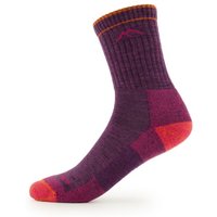 Darn Tough - Women's Hiker Micro Crew Midweight with Cushion - Wandersocken Gr L;M;S braun;grau;lila;türkis EAN: