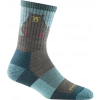 Darn Tough - Women's Bear Town Micro Crew Lightweight w Cushn - Wandersocken Gr L;M;S blau;bunt;grau EAN: