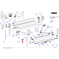 Thule Gelenkarmbefestigungs Satz - Ersatzteile Zelte & Markisen EAN: