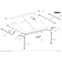 Thule Teleskoparm  - Ersatzteile Fahrzeug EAN: