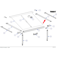 Thule Teleskoparm (rechts 3