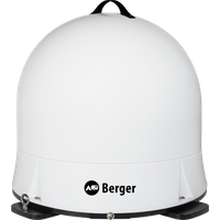 Berger Move 2.0 Mobile Satelliten-Antenne weiß - Sat-Anlagen EAN:4036231078545