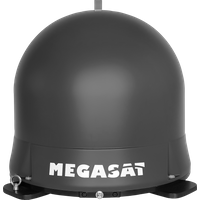 Megasat Campingman Portable Eco Sat-Antenne graphit - Sat-Anlagen EAN:4046173109054