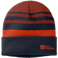 Jack Wolfskin - Kid's Stripynit Beanie - Mütze Gr M blau EAN:4064886303071