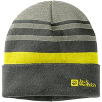 Jack Wolfskin - Kid's Stripynit Beanie - Mütze Gr S grau EAN:4064886303224