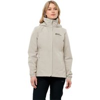 Jack Wolfskin Funktionsjacke STORMY POINT 2L JKT W mit verstaubarer Kapuze EAN:4064886309516