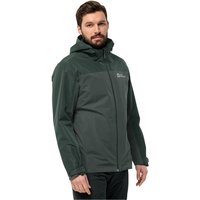 Jack Wolfskin 3-in-1-Funktionsjacke TAUBENBERG 3IN1 JKT M mit wasserabweisenden Reißverschlüssen EAN:4064886310642