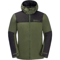 Jack Wolfskin Jasper Ins Jkt M - Herren Wasserdichte Winter Jacke Grün-Schwarz 1114321-4129 EAN:4064993499339