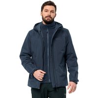 Jack Wolfskin 3-in-1-Funktionsjacke TAUBENBERG 3IN1 JKT M mit wasserabweisenden Reißverschlüssen EAN:4064993502763