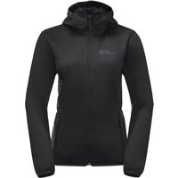 Jack Wolfskin - Women's Windhain Hoody - Softshelljacke Gr L schwarz EAN:4064993526721