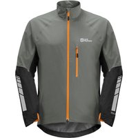 Jack Wolfskin Morobbia 2.5l Jkt M - Herren Fahrrad Regenjacke Jacke Grün 1115521-4143 EAN:4064993644777