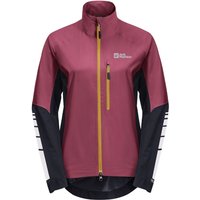 Jack Wolfskin Morobbia 2.5l Jkt W - Damen Fahrrad Regenjacke Jacke Rot 1115561-2198 EAN:4064993645118