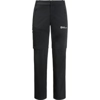 Jack Wolfskin - Glastal Zip Away Pants - Zip-Off-Hose Gr 48 - Regular schwarz EAN:4064993674064