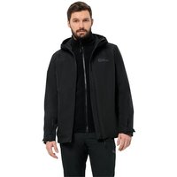 Jack Wolfskin 3-in-1-Funktionsjacke TAUBENBERG 3IN1 JKT M mit wasserabweisenden Reißverschlüssen EAN:4064993830330