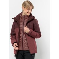 Jack Wolfskin 3-in-1-Funktionsjacke FELDBERG 3IN1 JKT W (2 teilig) EAN:4064993855081