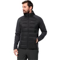 Jack Wolfskin Fleecejacke TASMAN DOWN HYBRID M wärmende Hybrid-Kapuzenjacke für jeden Trail EAN:4064993867640