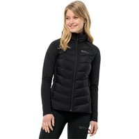 Jack Wolfskin Fleecejacke TASMAN DOWN HYBRID W wärmende Hybrid-Kapuzenjacke für jeden Trail EAN:4064993869699