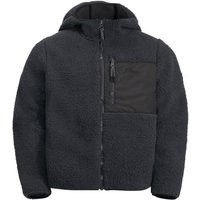 Jack Wolfskin - Kid's Ice Curl Hood Jacket - Fleecejacke Gr 116 schwarz EAN:4064993882872